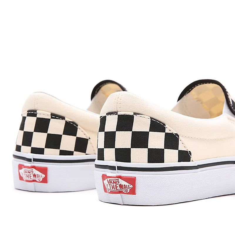 Zapatos Vans Classic Slip-On Checker White